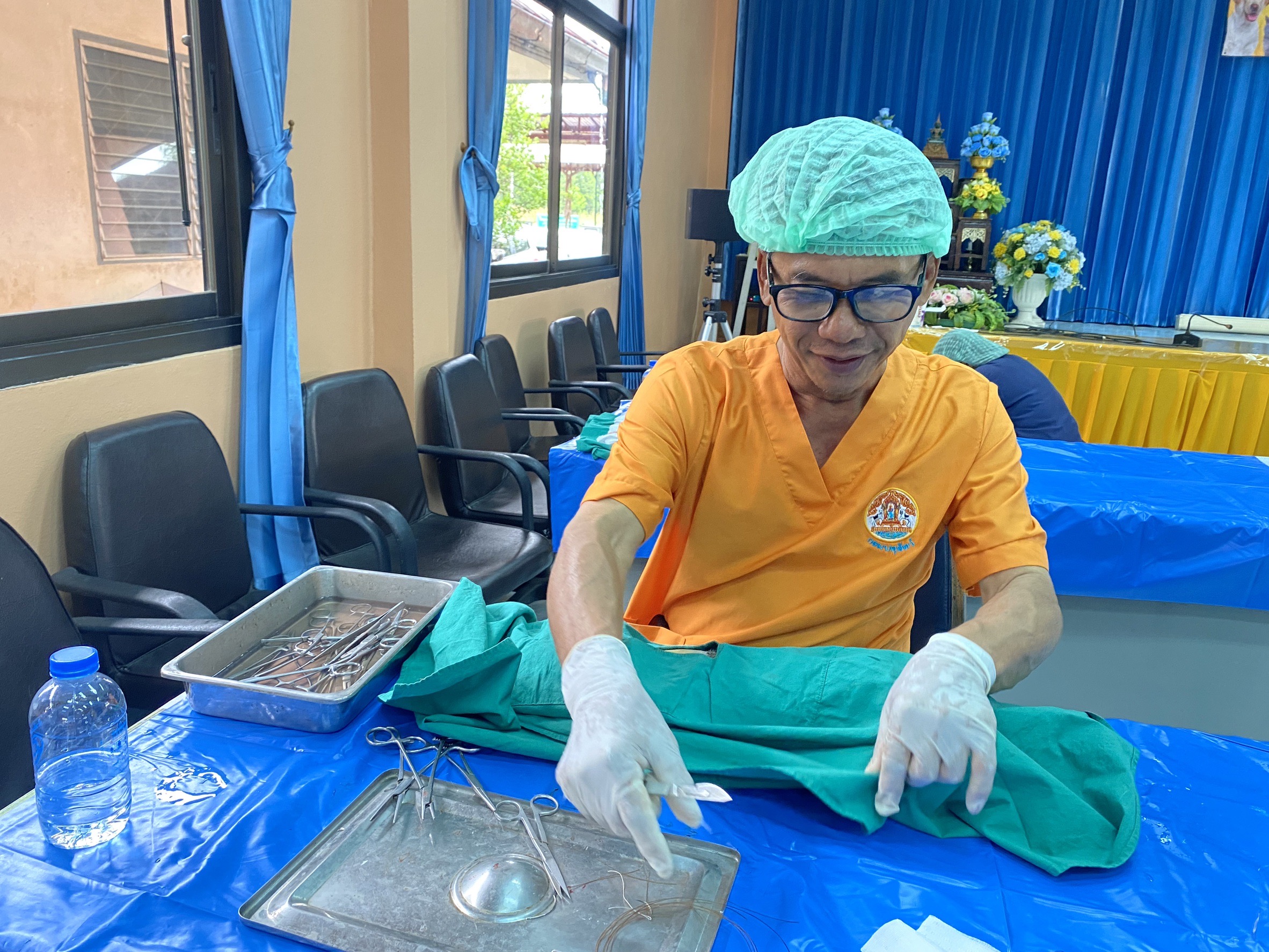 📌 องค์การบริการส่วนตำบลสวี ร่วมกับ สำนักงานปศุสัตว์จังหวัดชุมพร  (ปักหมุด) โครงการองค์กรปกครองส่วนท้องถิ่นและปศุสัตว์ร่วมใจป้องกันภัยโรคพิษสุนัขบ้า ประจำปีงบ ประมาณ พ.ศ.๒๕๖๗