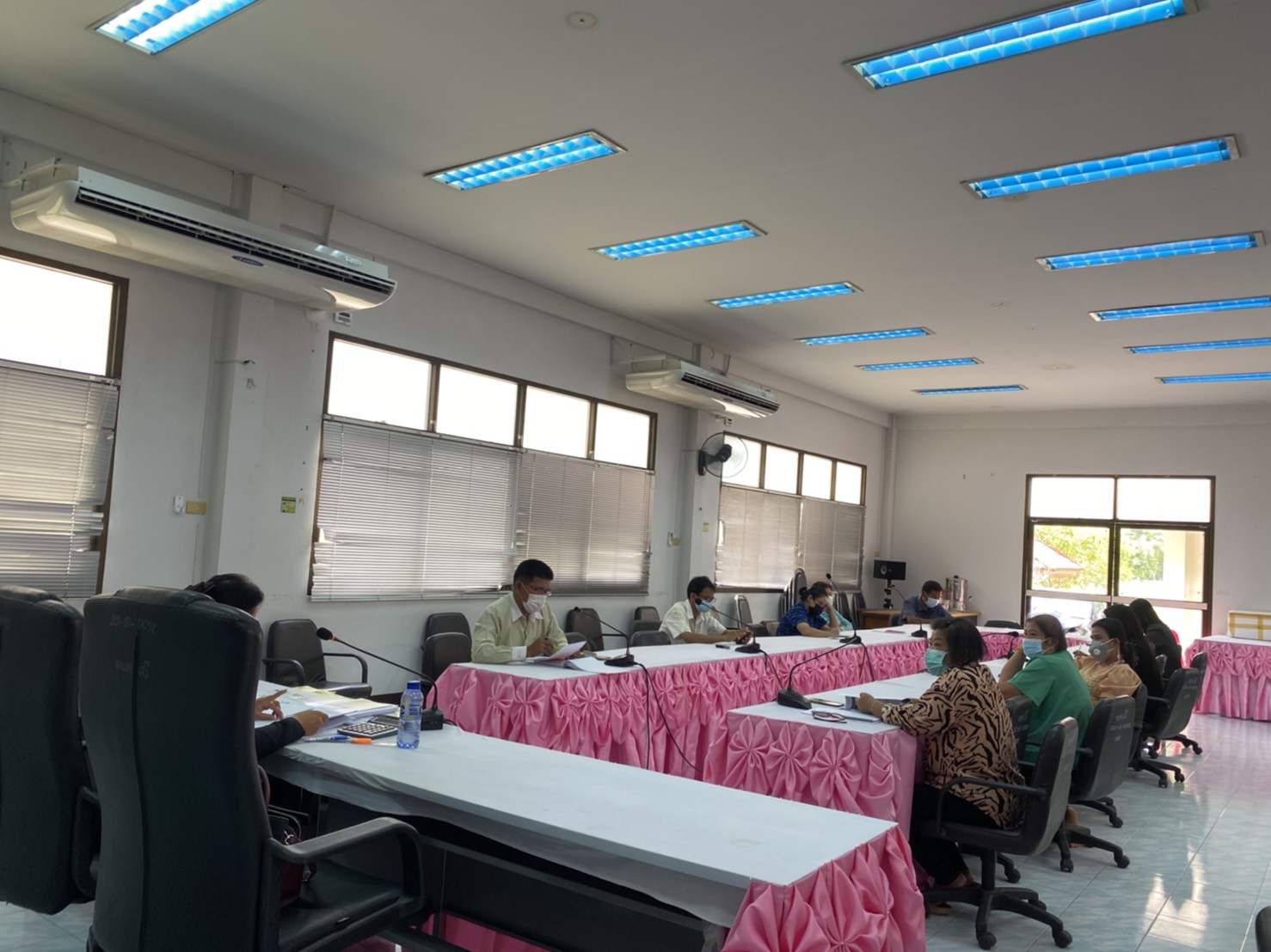 ประชุมซักซ้อมเพื่อจัดเตรียมเอกสารรับการตรวจประเมิน​ประสิทธิภาพการปฏิบัติงาน​ lpa ประจำปี​2564